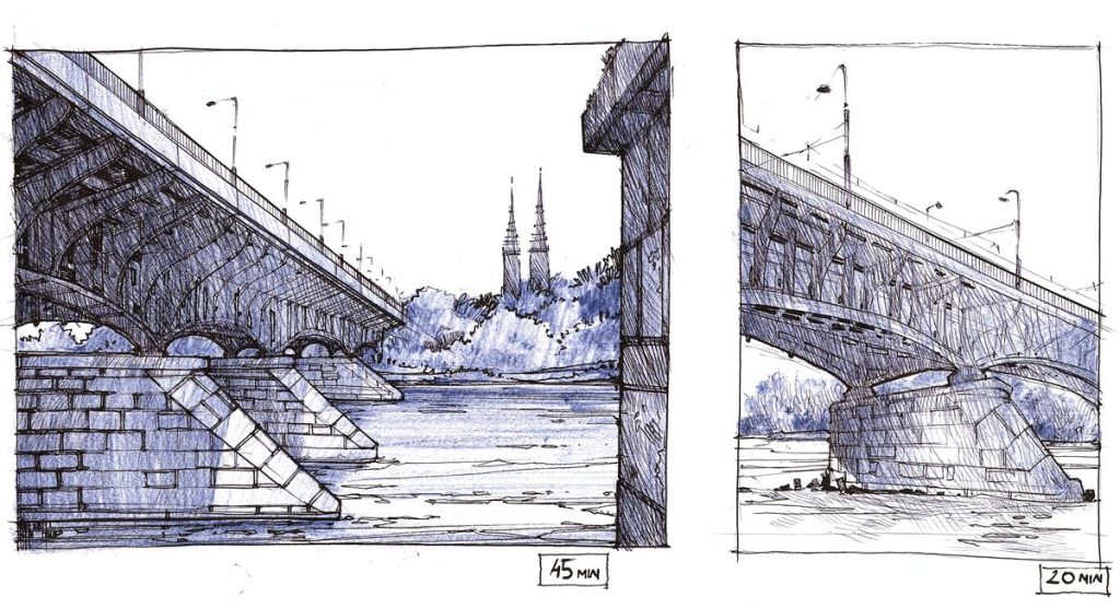 nauka szkicowania architektury w Warszawie