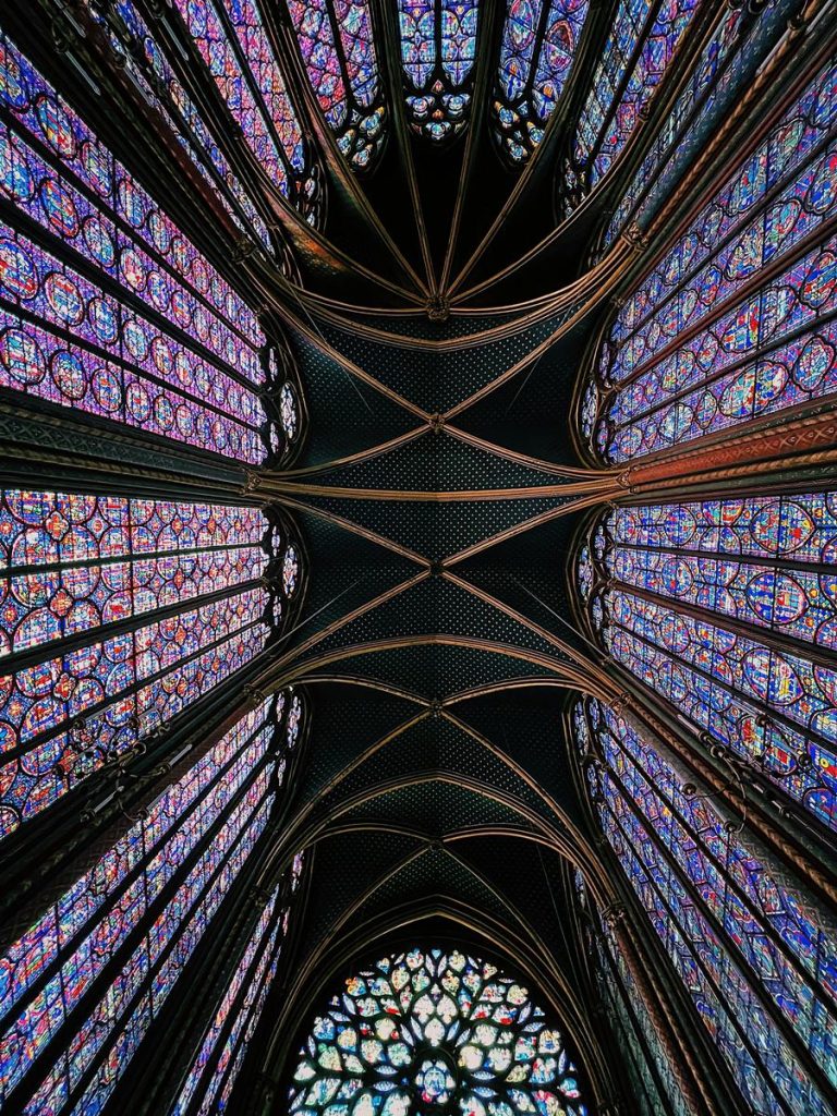 Saint chapelle w Paryżu